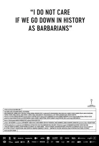 Мне плевать, если мы войдём в историю как варвары (фильм 2018)